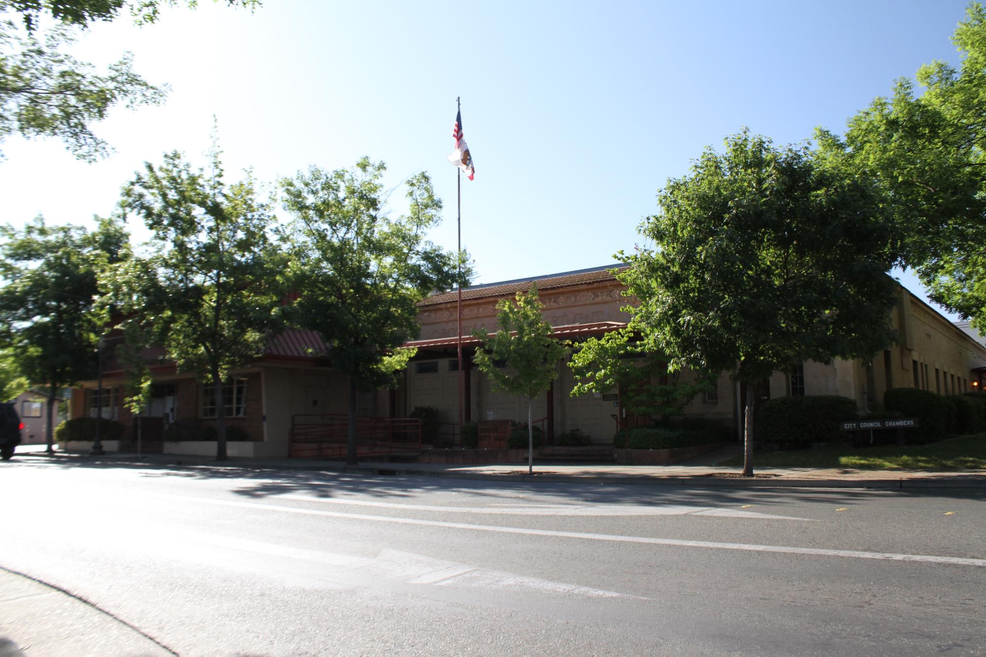 City Hall front of building