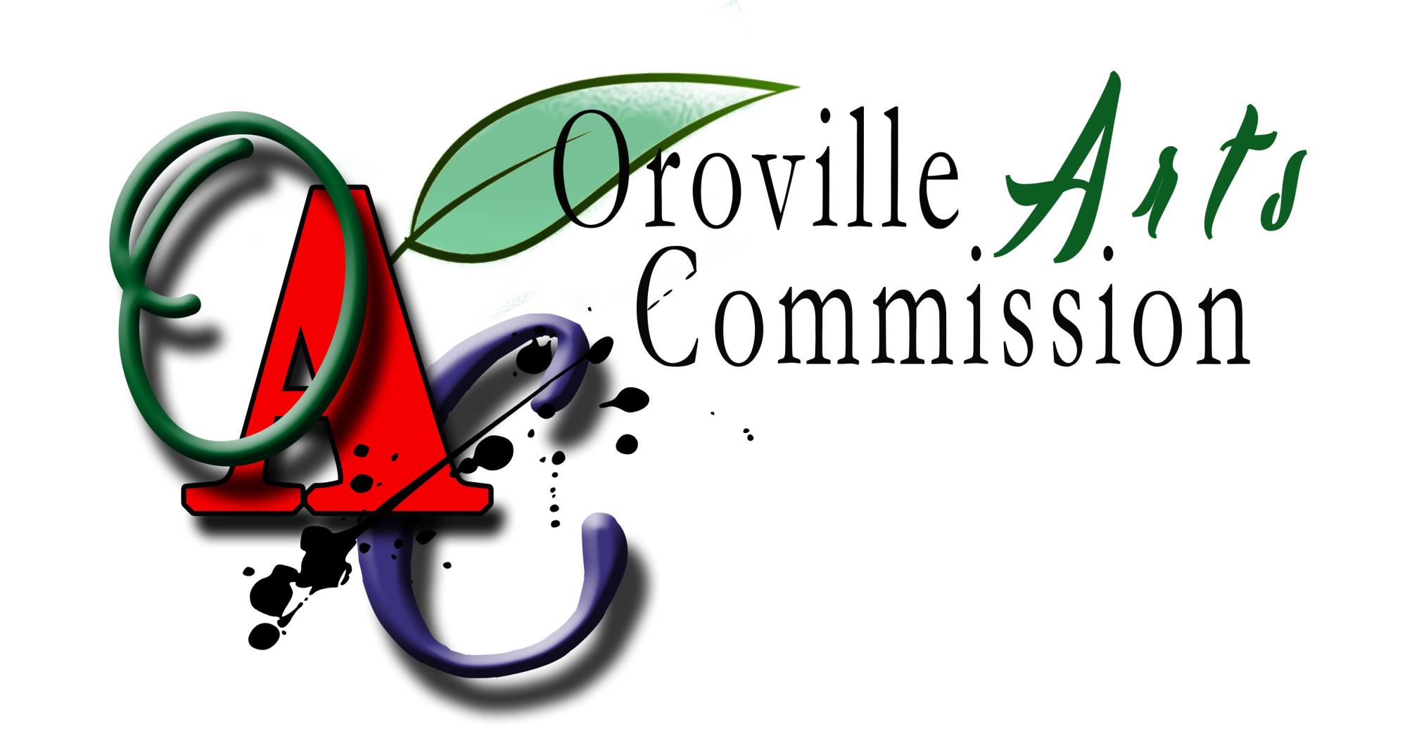 Oroville Arts commission logo