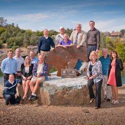 Rotary Club group picture