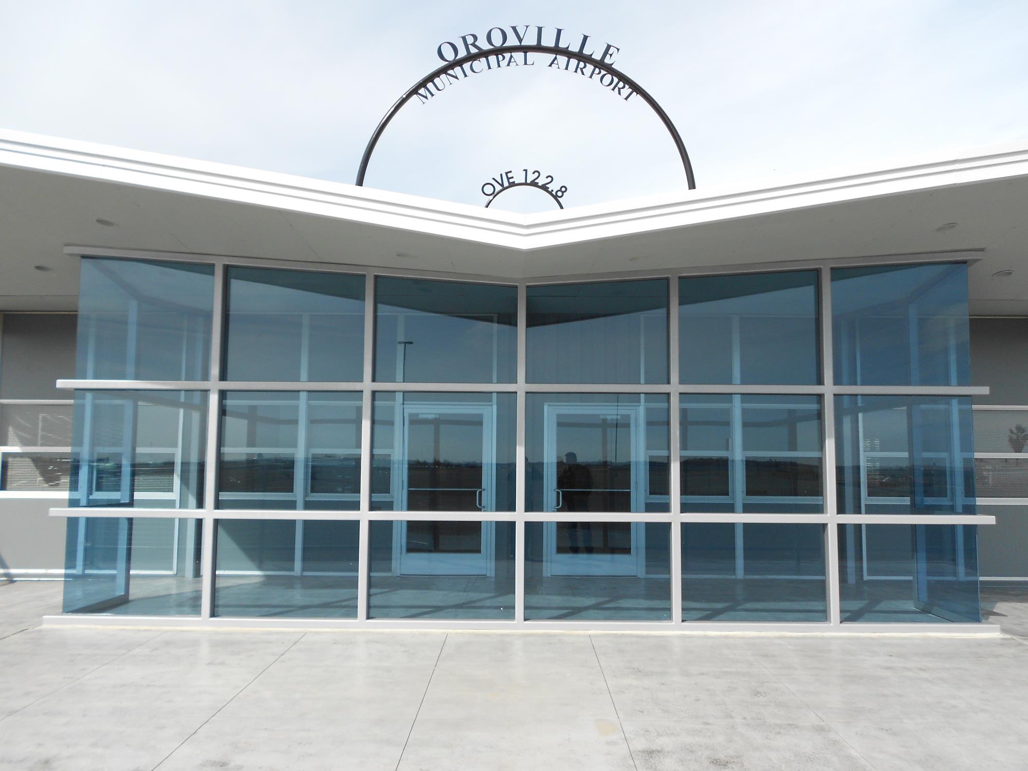 Oroville Airport Fron Entrance