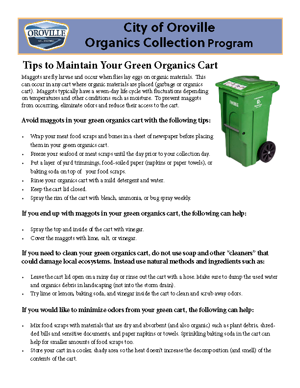 Orgaincs Collection Program Tips_ Maggots_Page_1